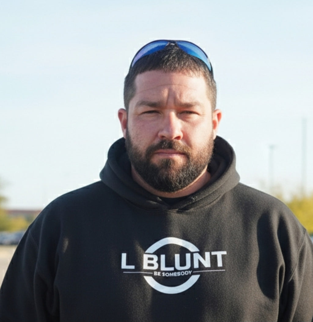 Black L BLUNT Hoodie